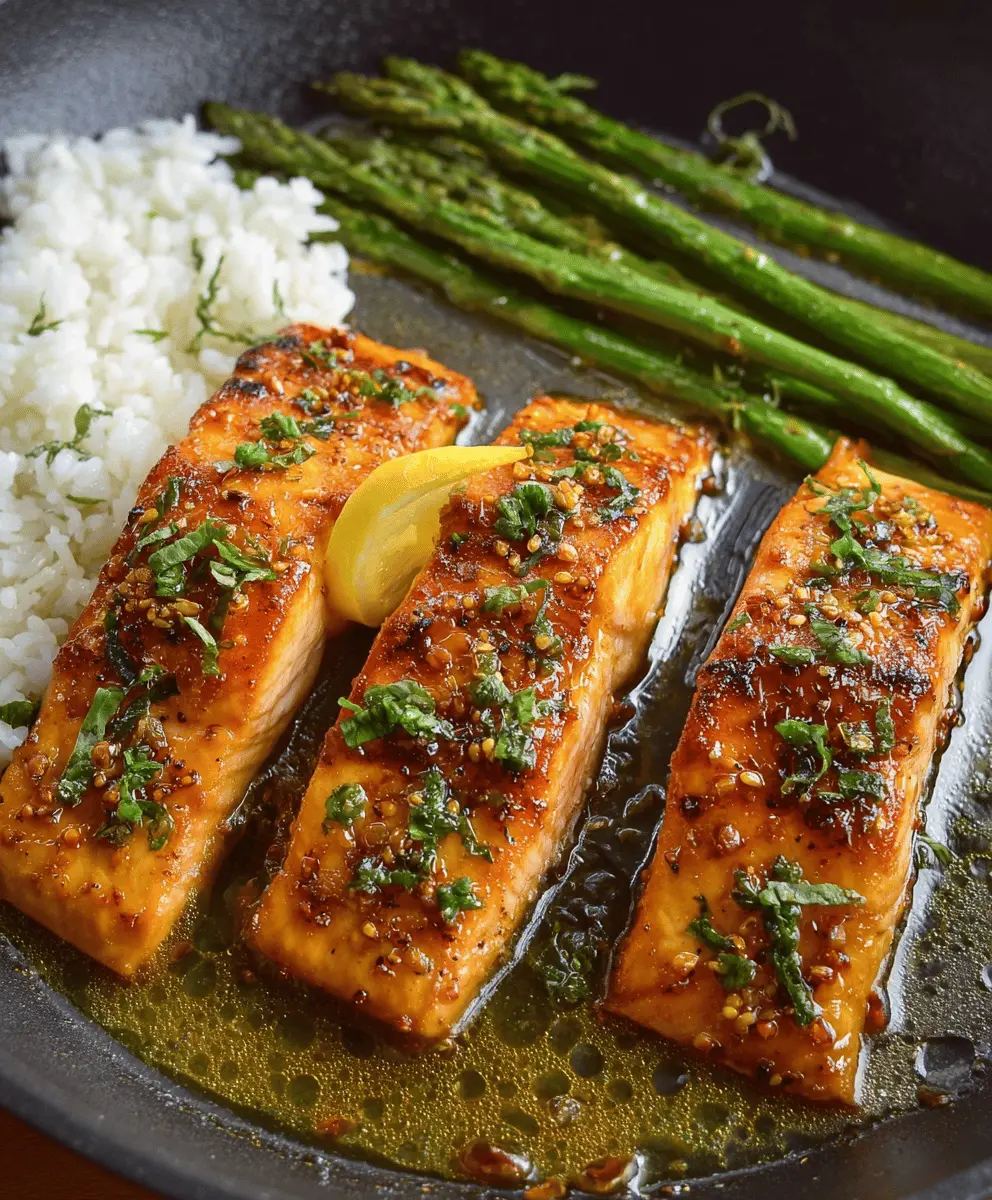 Easy Honey Glazed Salmon Recipe