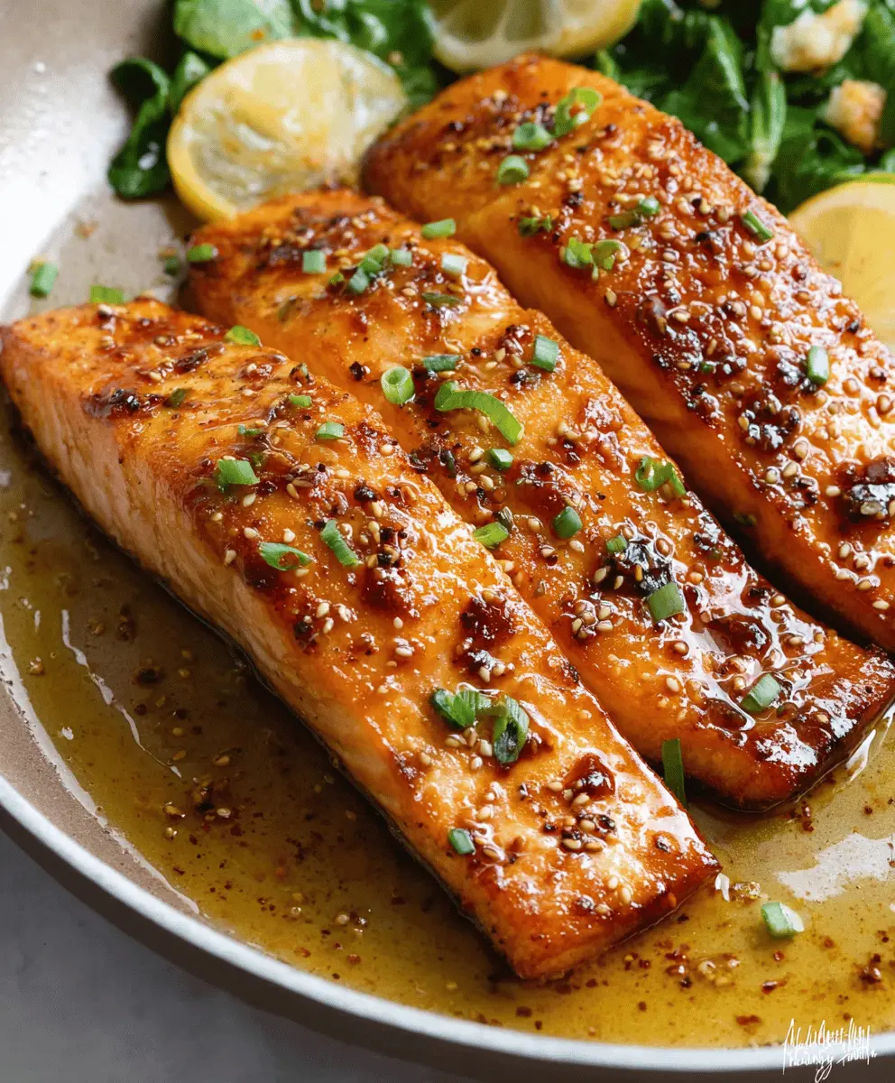 Easy Honey Glazed Salmon Recipe