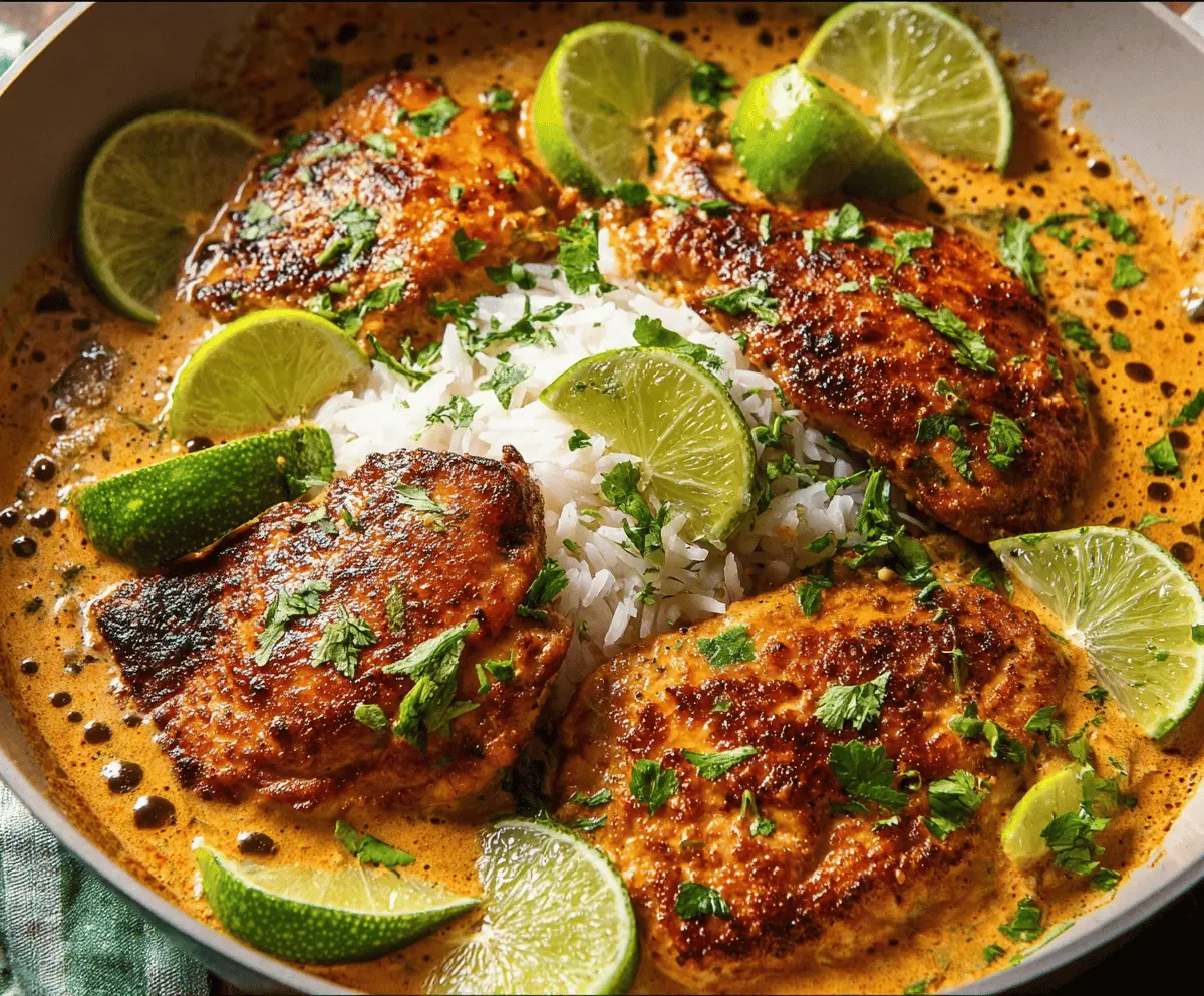 Easy Coconut Lime Chicken Recipe