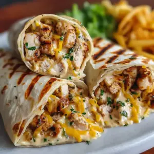 Cheesy-Garlic-Chicken-Wraps-featured
