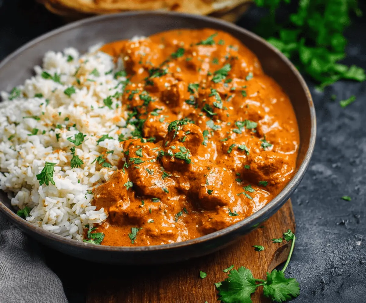 Creamy Vegan Butter Chicken Recipe