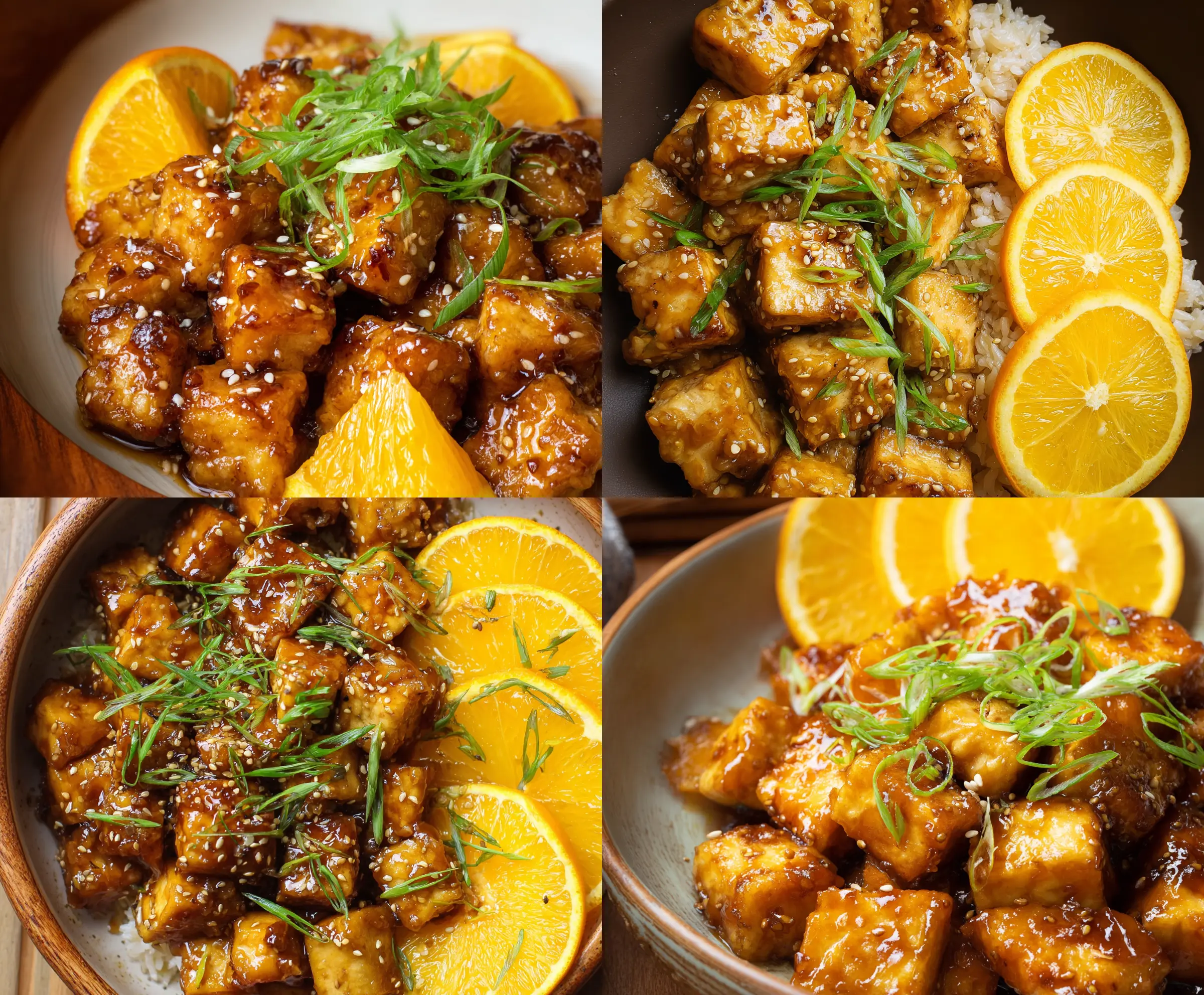 Vegan Orange Tofu