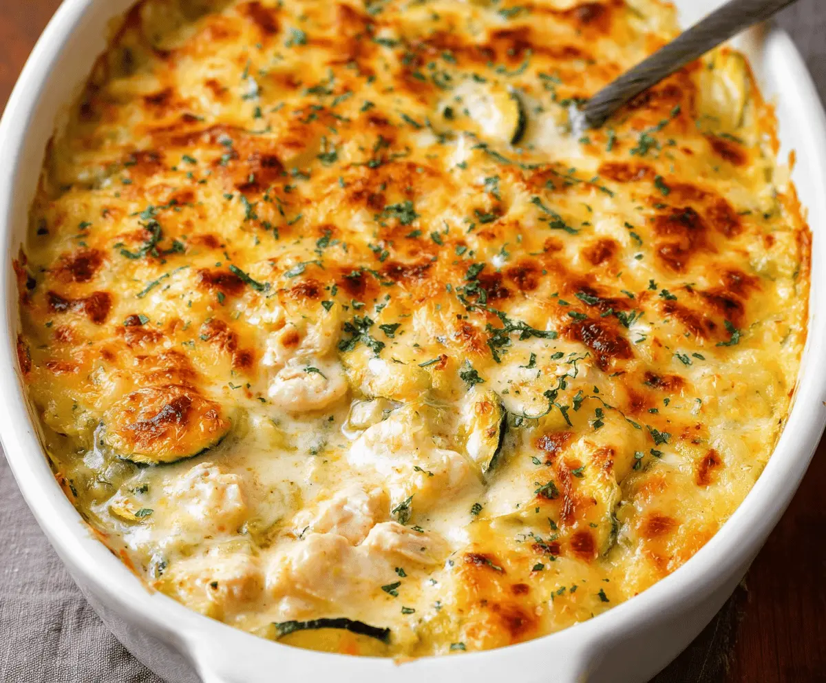 Chicken Zucchini Casserole Recipe 