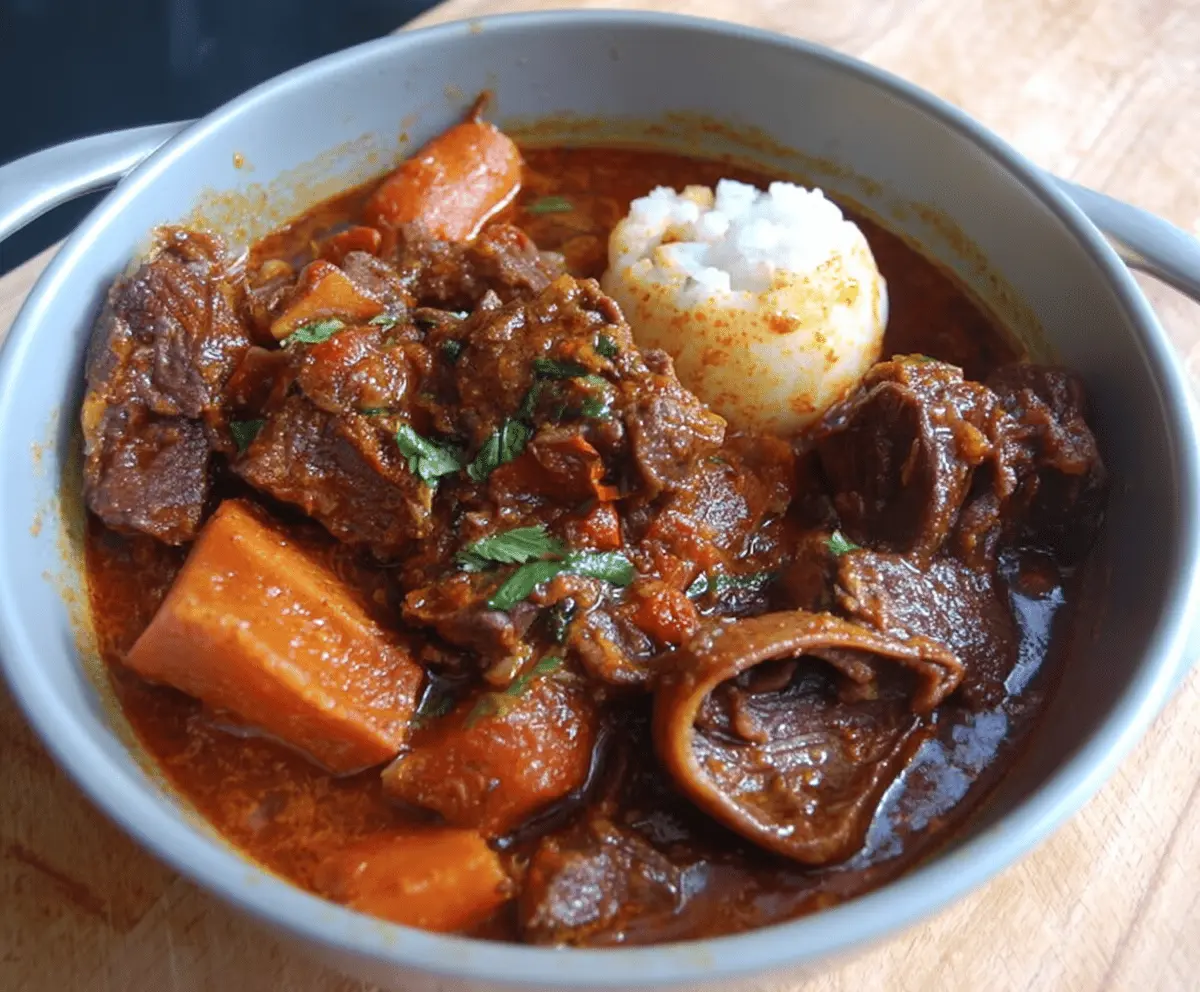 African Beef Stew