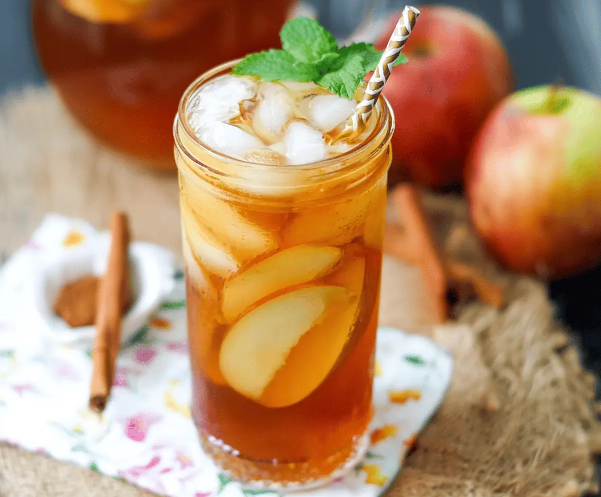 Apple Butter Iced Tea