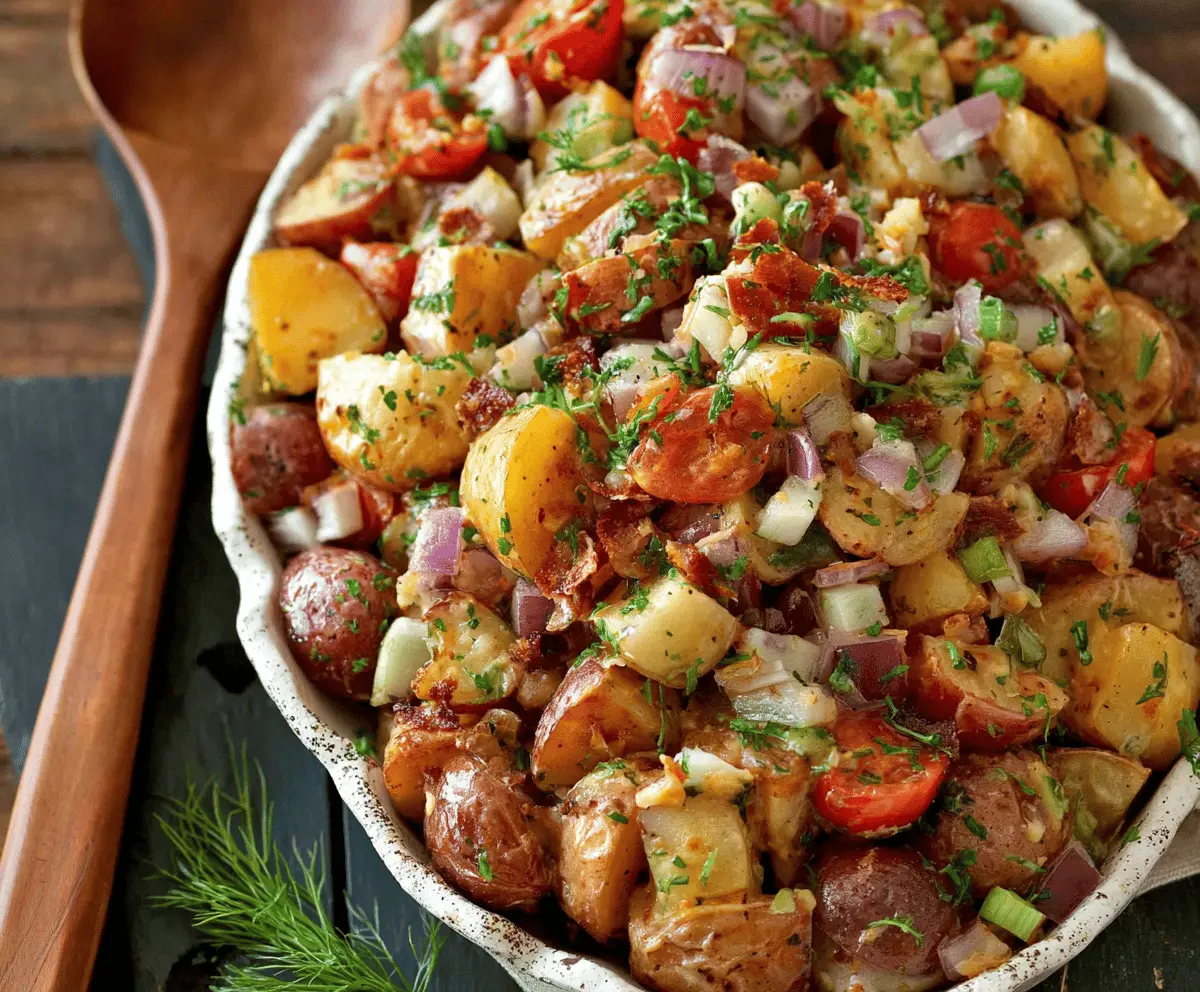 Classic Potato bbq Side Salad