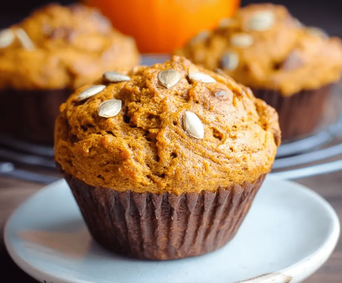 Healthy Pumpkin Muffins