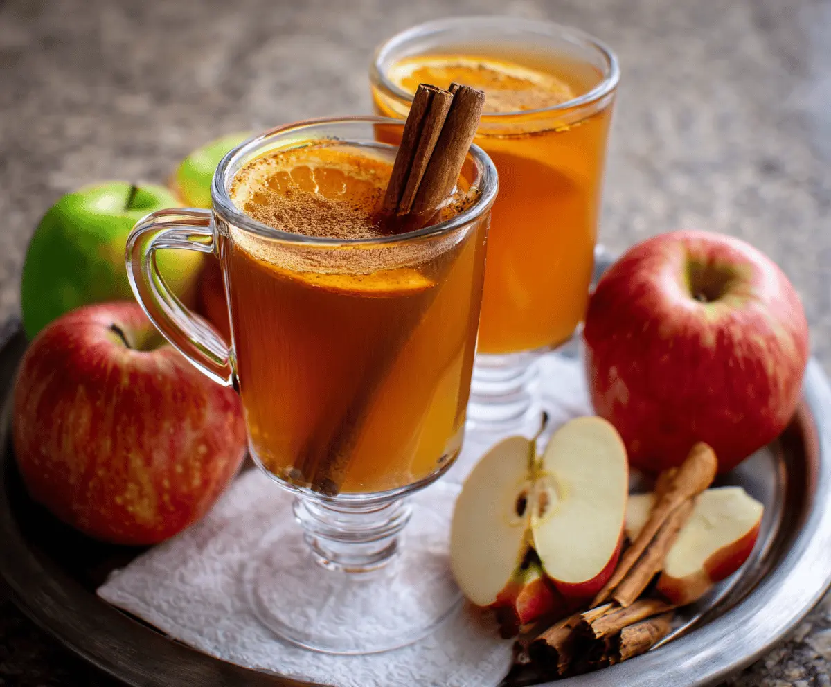 Hot Mulled Apple Cider