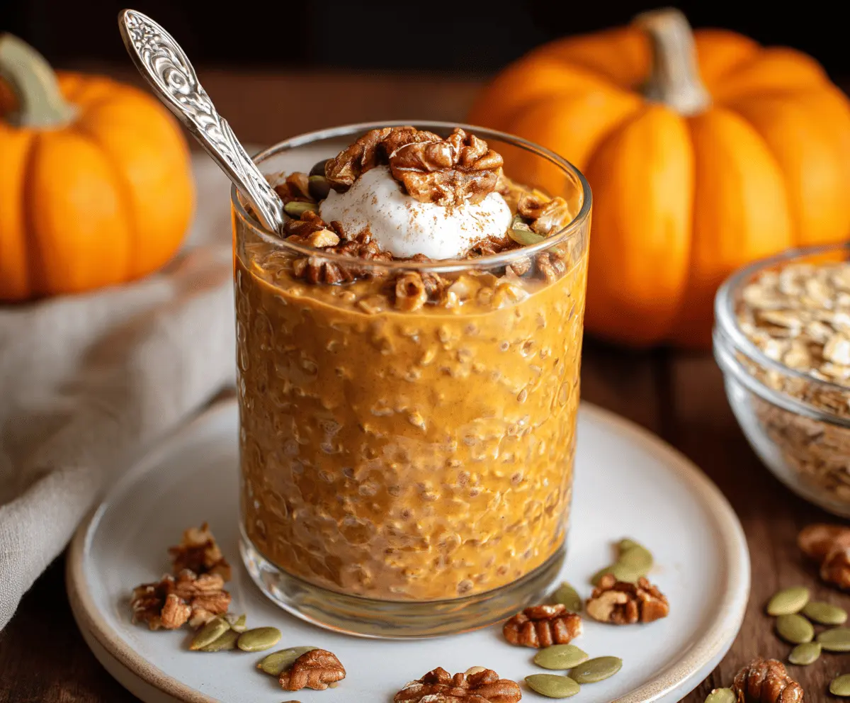 Pumpkin Overnight Oats