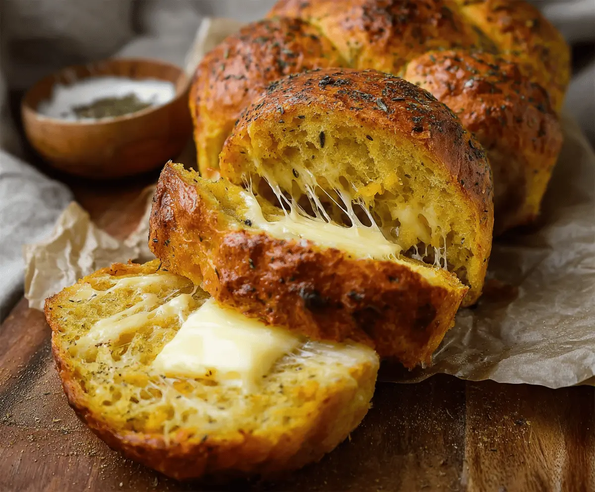 Pumpkin Sourdough Bread Rolls