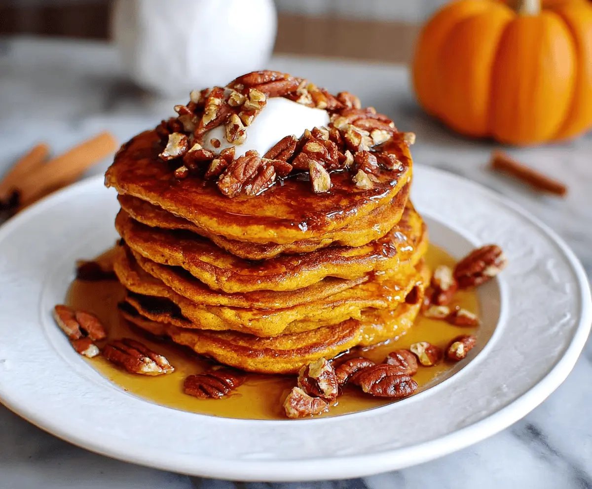 Pumpkin Spice Pancakes