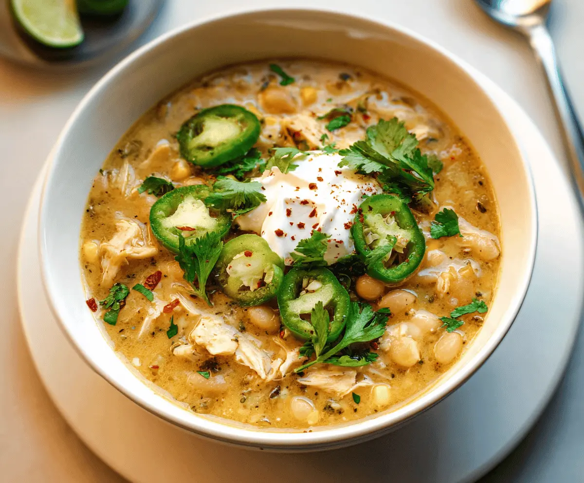 White Chicken Chili