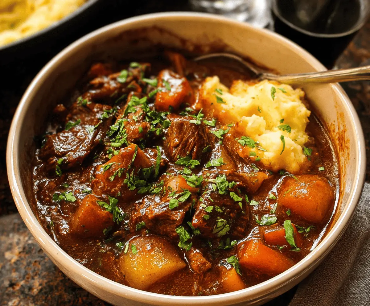 Beef and Guinness Stew