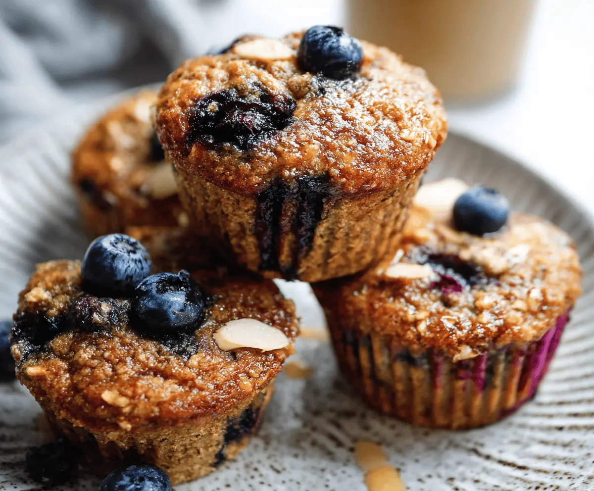 Easy Blueberry Banana Breakfast Muffins Recipe – Healthy & Delicious