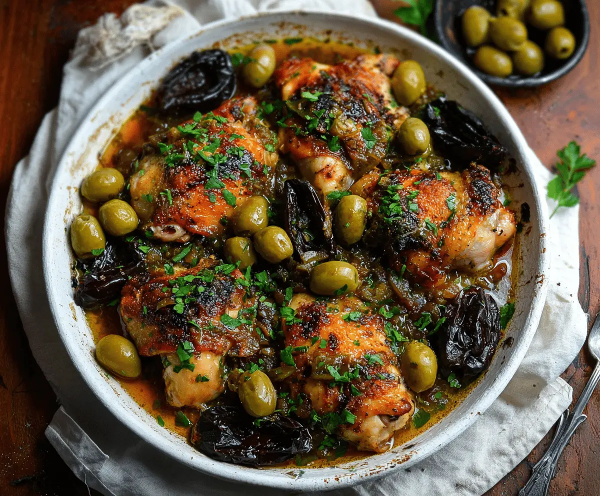 Chicken Marbella