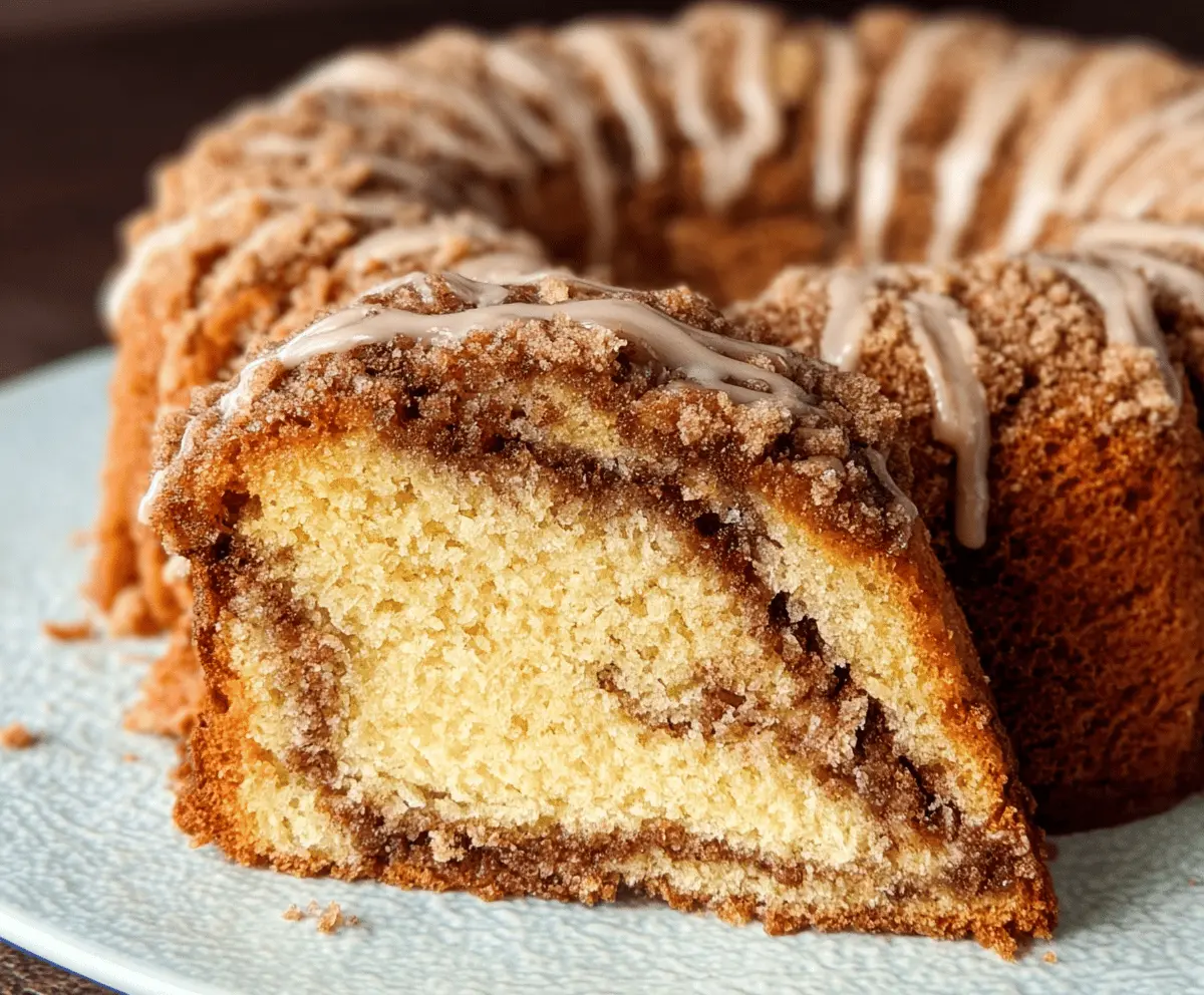 Cinnamon Swirl Coffee Cake