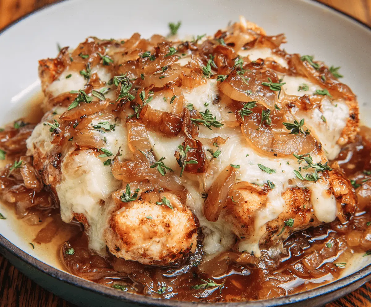 French Onion Chicken