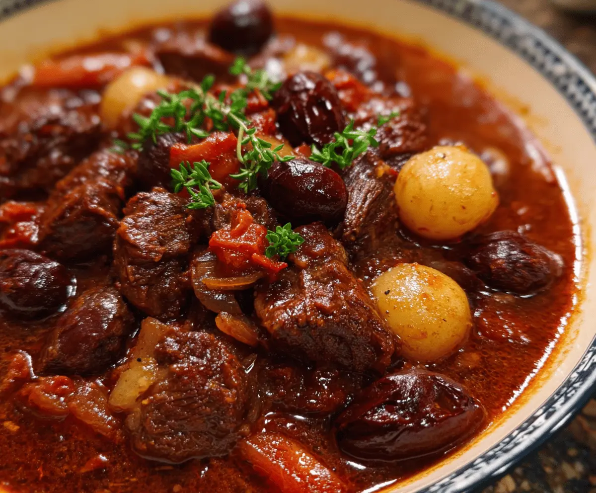 Greek Beef Stew