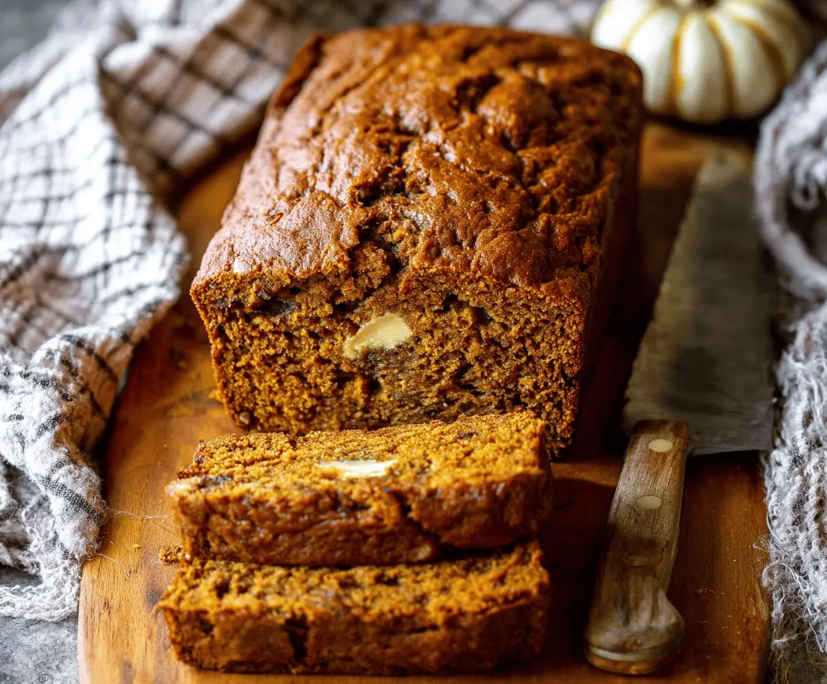 Pumpkin Banana Bread 