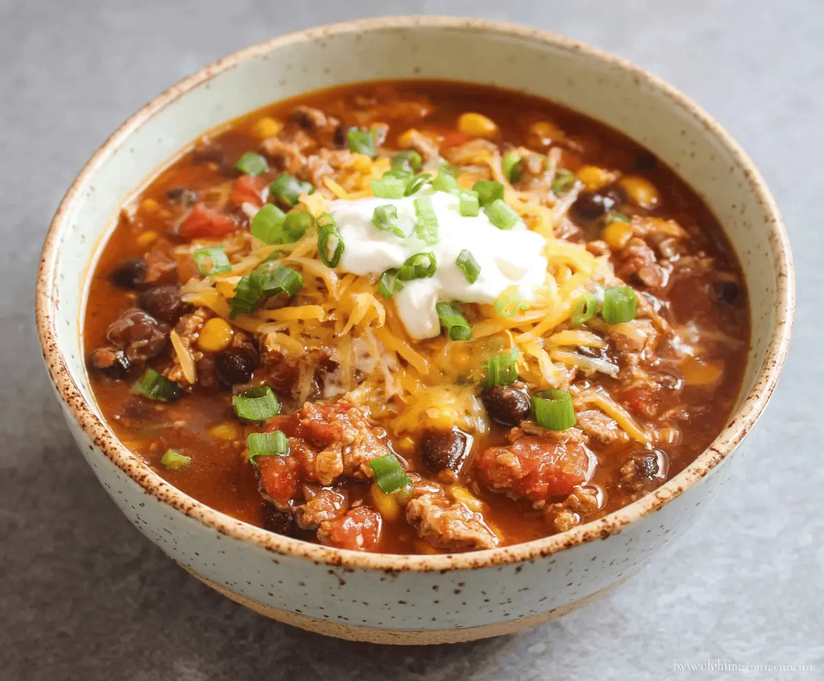 Taco Soup Recipe