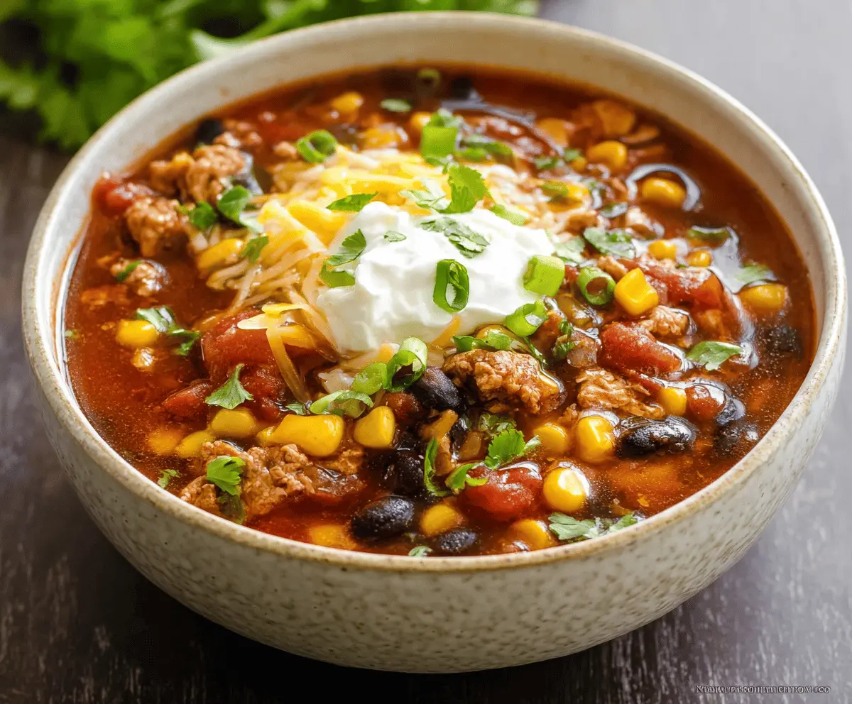 Taco Soup Recipe