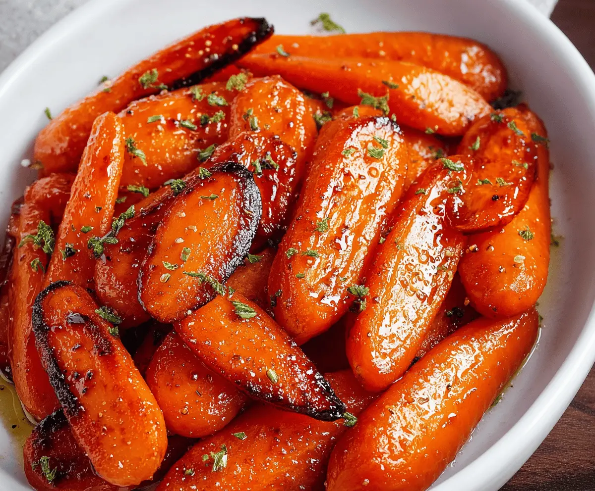 Easy Glazed Carrots Recipe – Sweet and Tender Side Dish
