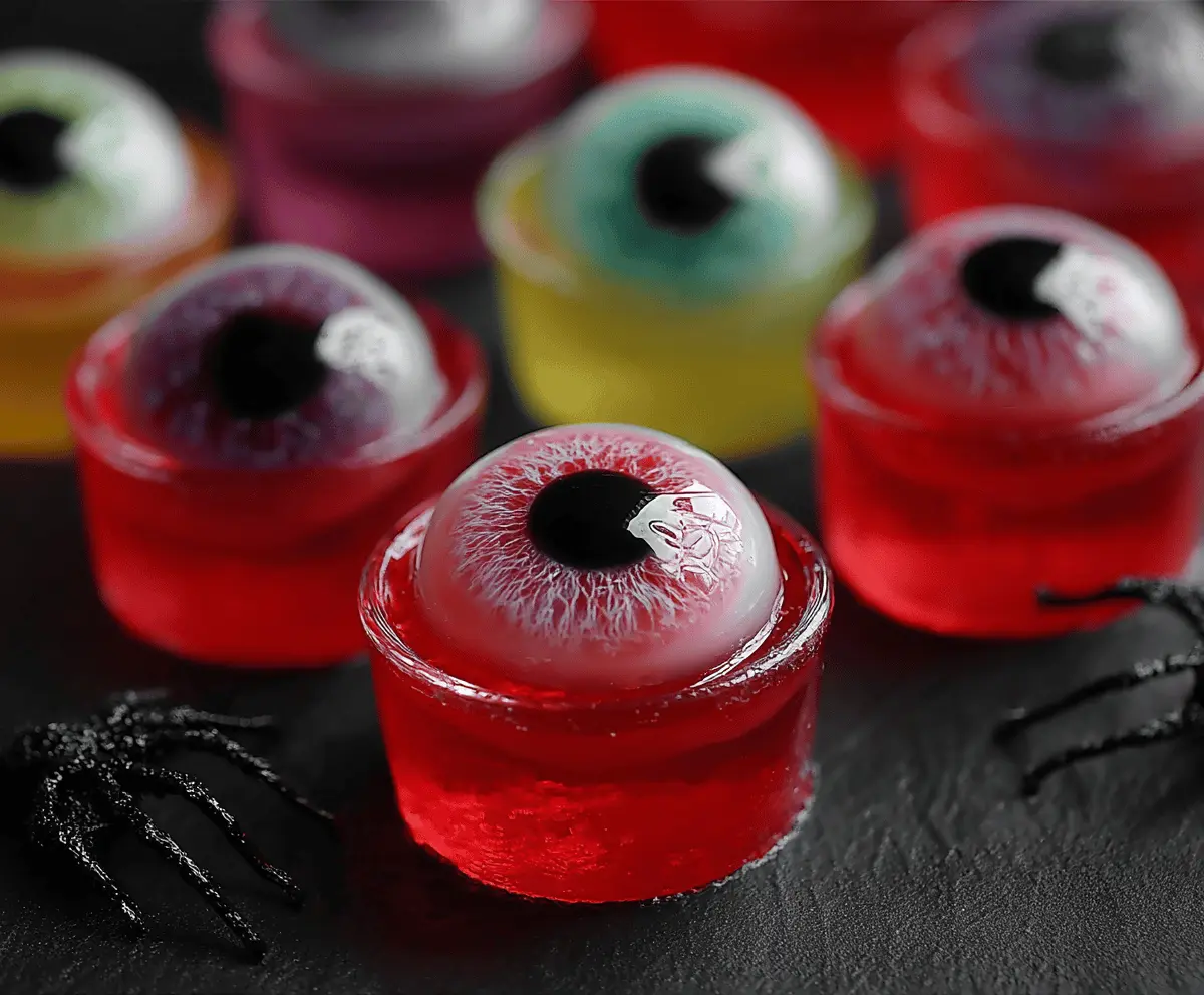 Spooky Halloween Eyeball Jello Shots Recipe