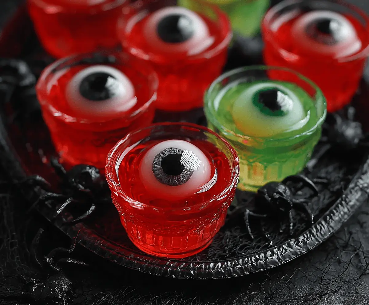 Spooky Halloween Eyeball Jello Shots Recipe
