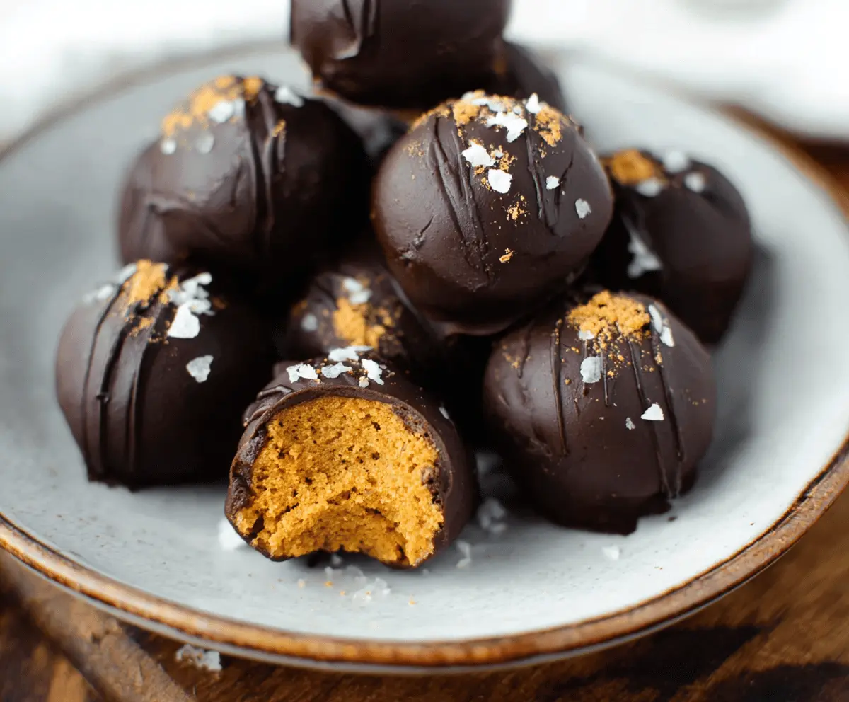 Healthy Pumpkin Truffles Recipe – Easy & Guilt-Free Fall Treats