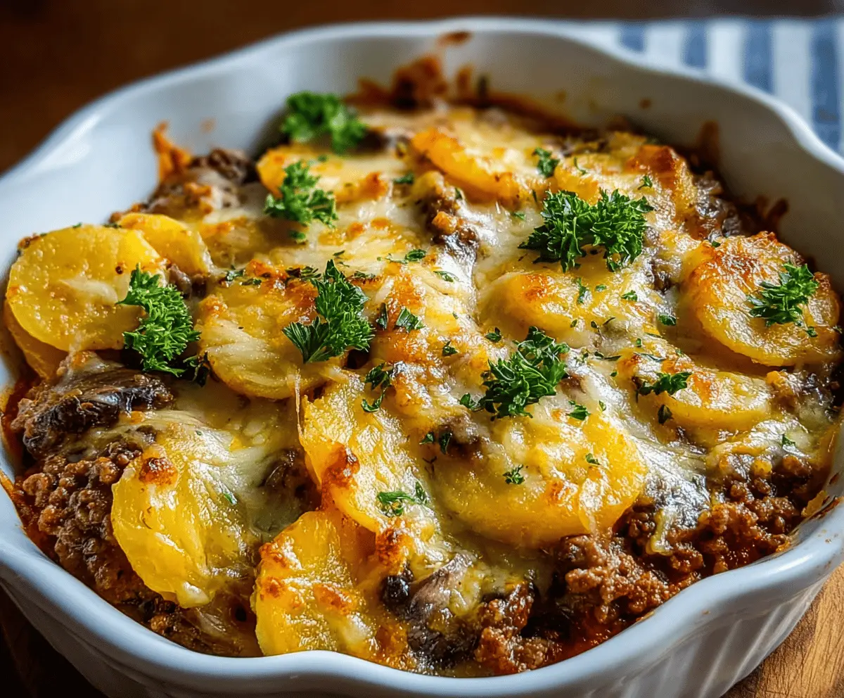 Easy Hobo Casserole Recipe with Ground Beef – Quick & Delicious Meal