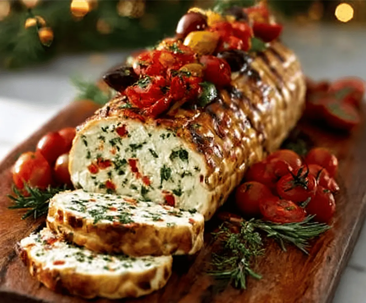 Easy Italian Cheese Log Recipe