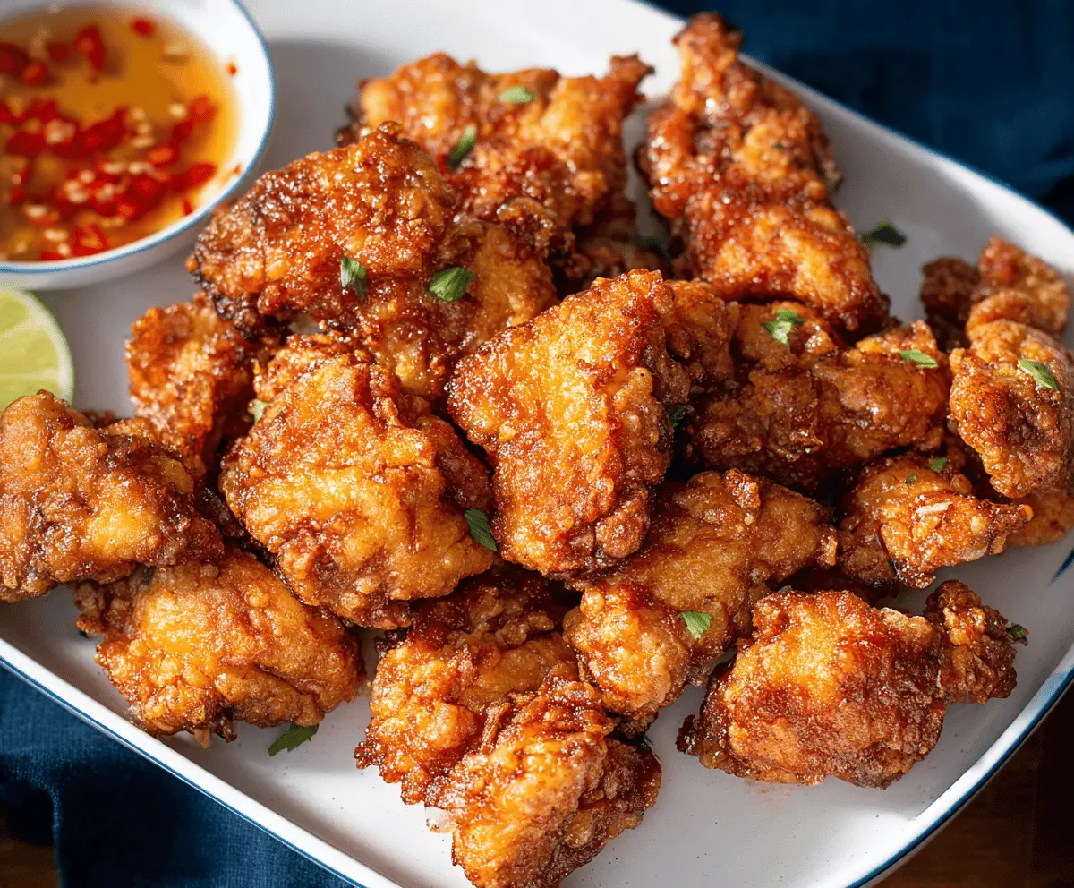 Easy Crispy Karaage Japanese Fried Chicken Recipe