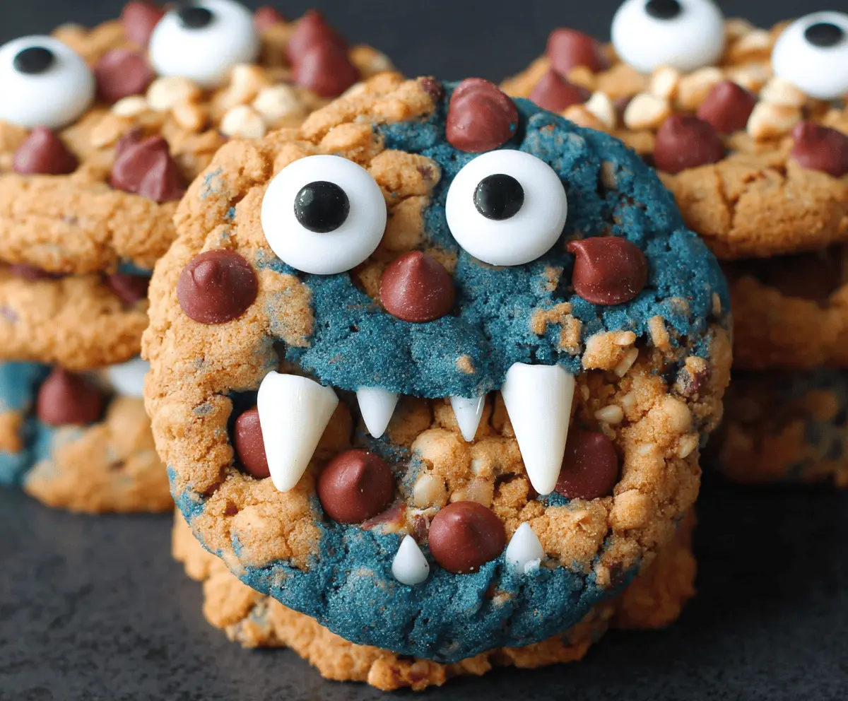 Best Monster Cookies Recipe for Soft, Chewy Treats