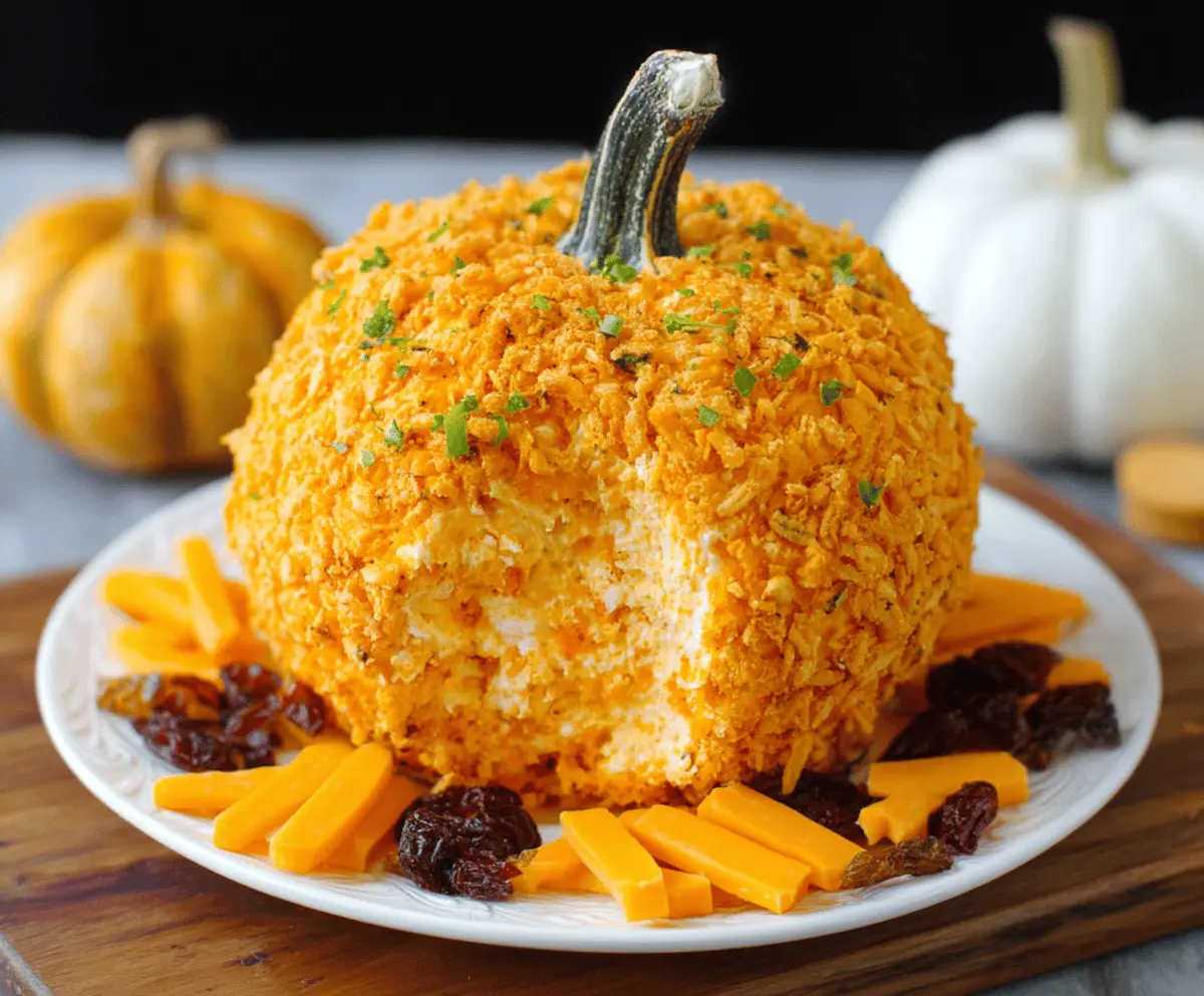 Delicious Pumpkin Cheese Ball Recipe – Easy & Perfect for Fall