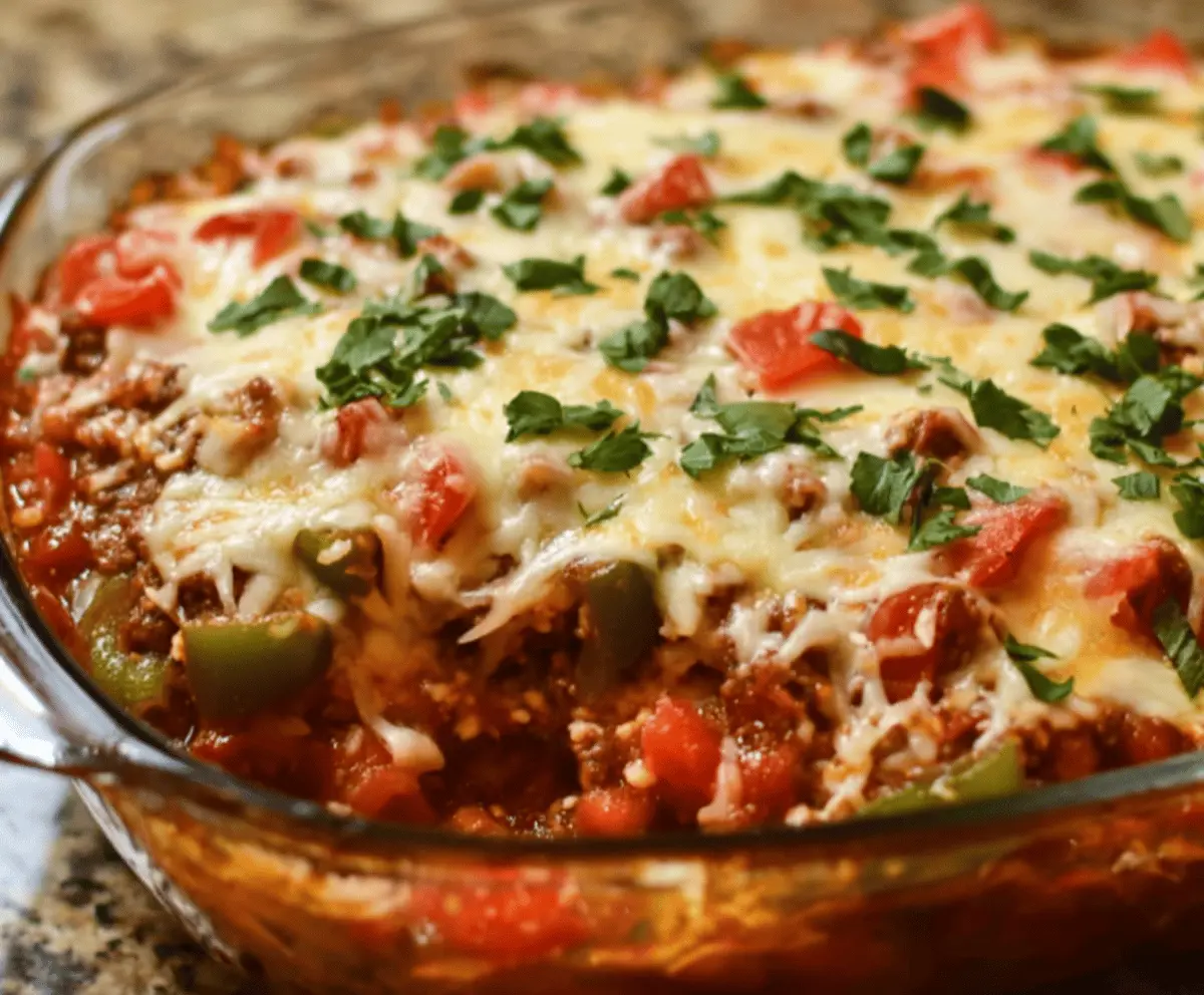 Easy Stuffed Pepper Casserole Recipe for Dinner