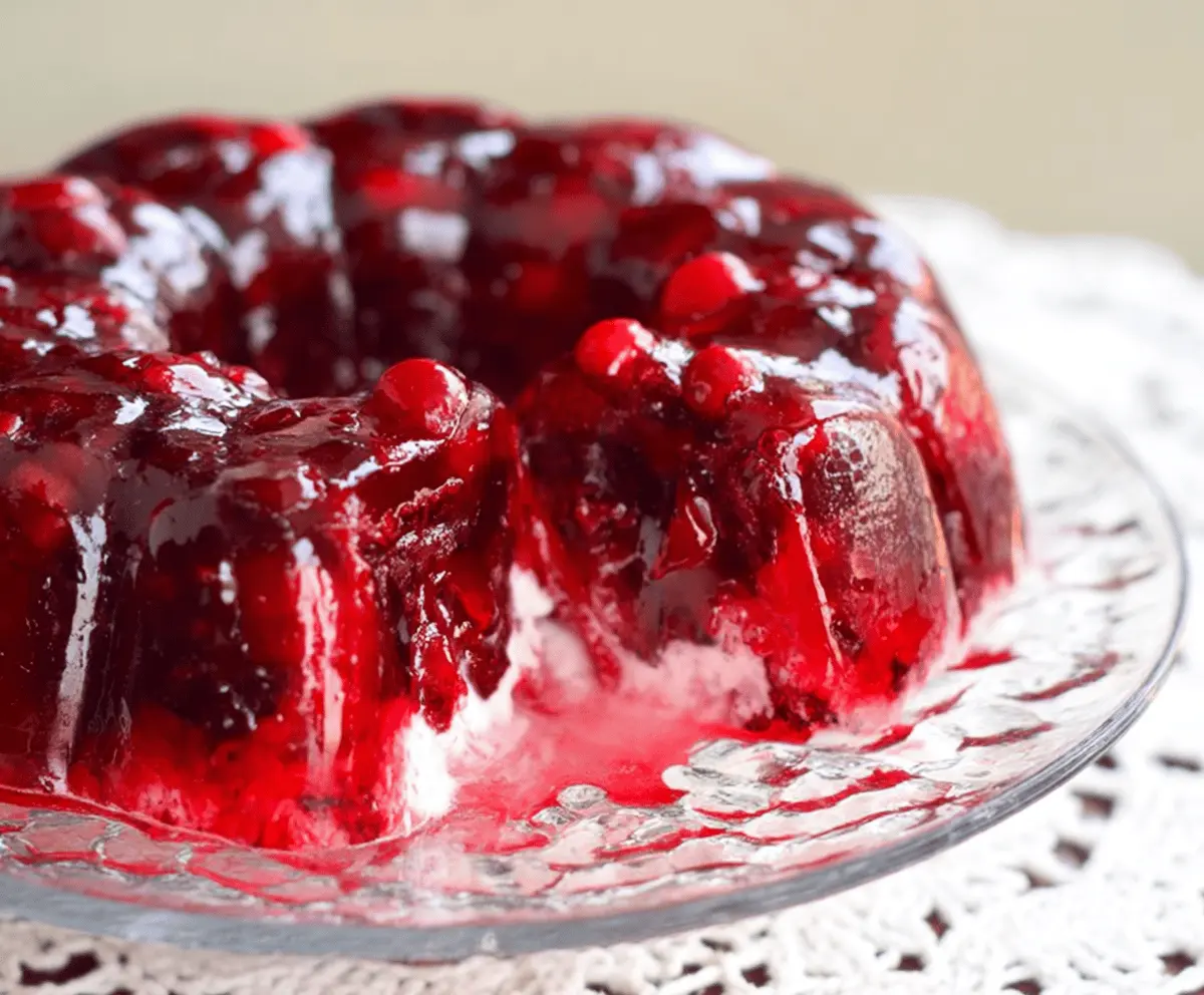Easy Cranberry Jello Salad Recipe