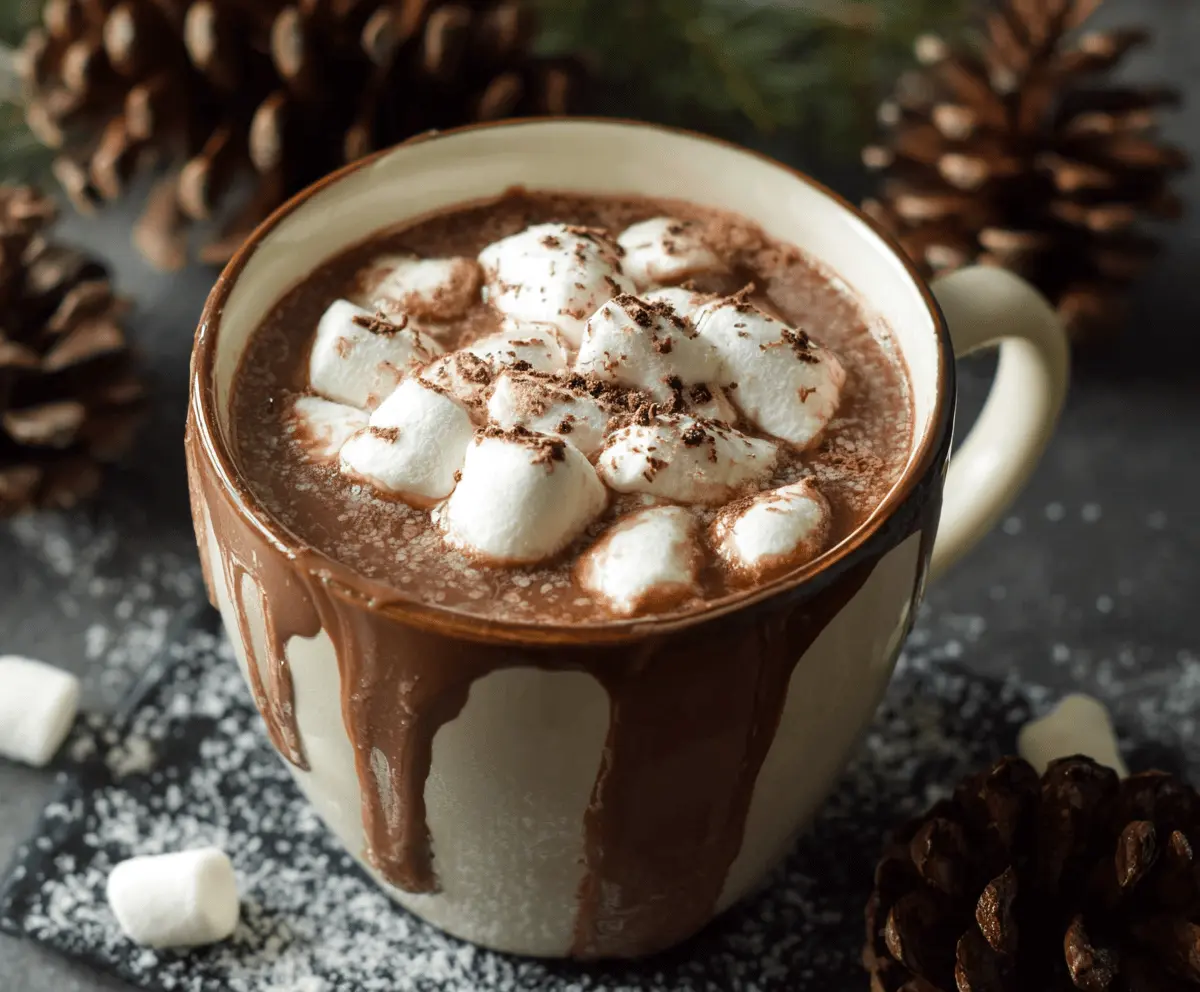 Cozy Crockpot Hot Chocolate