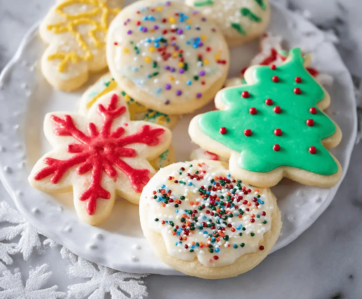 Easy Soft Sugar Cookies