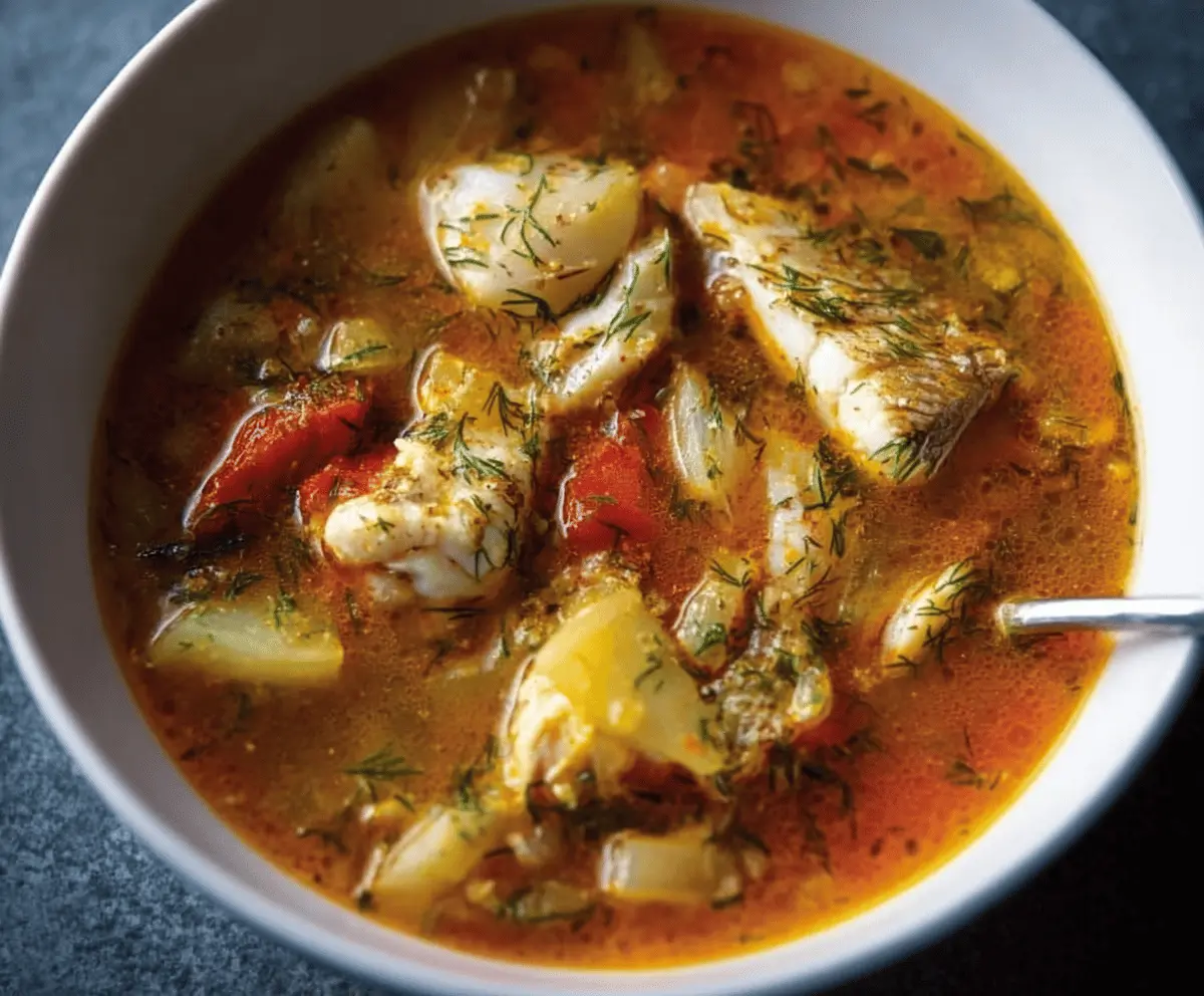 Fish soup recipe