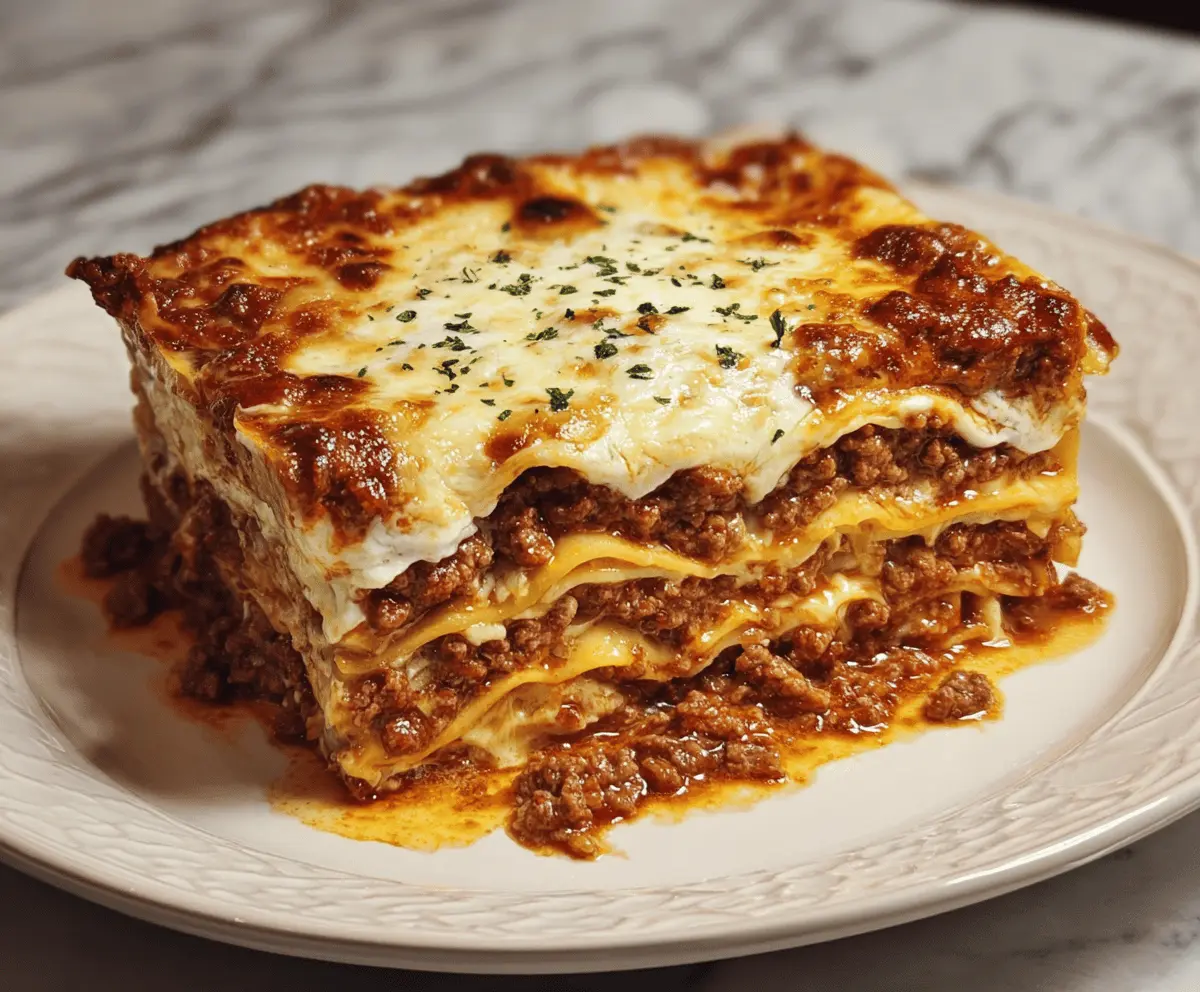 Easy Homemade Lasagna Recipe