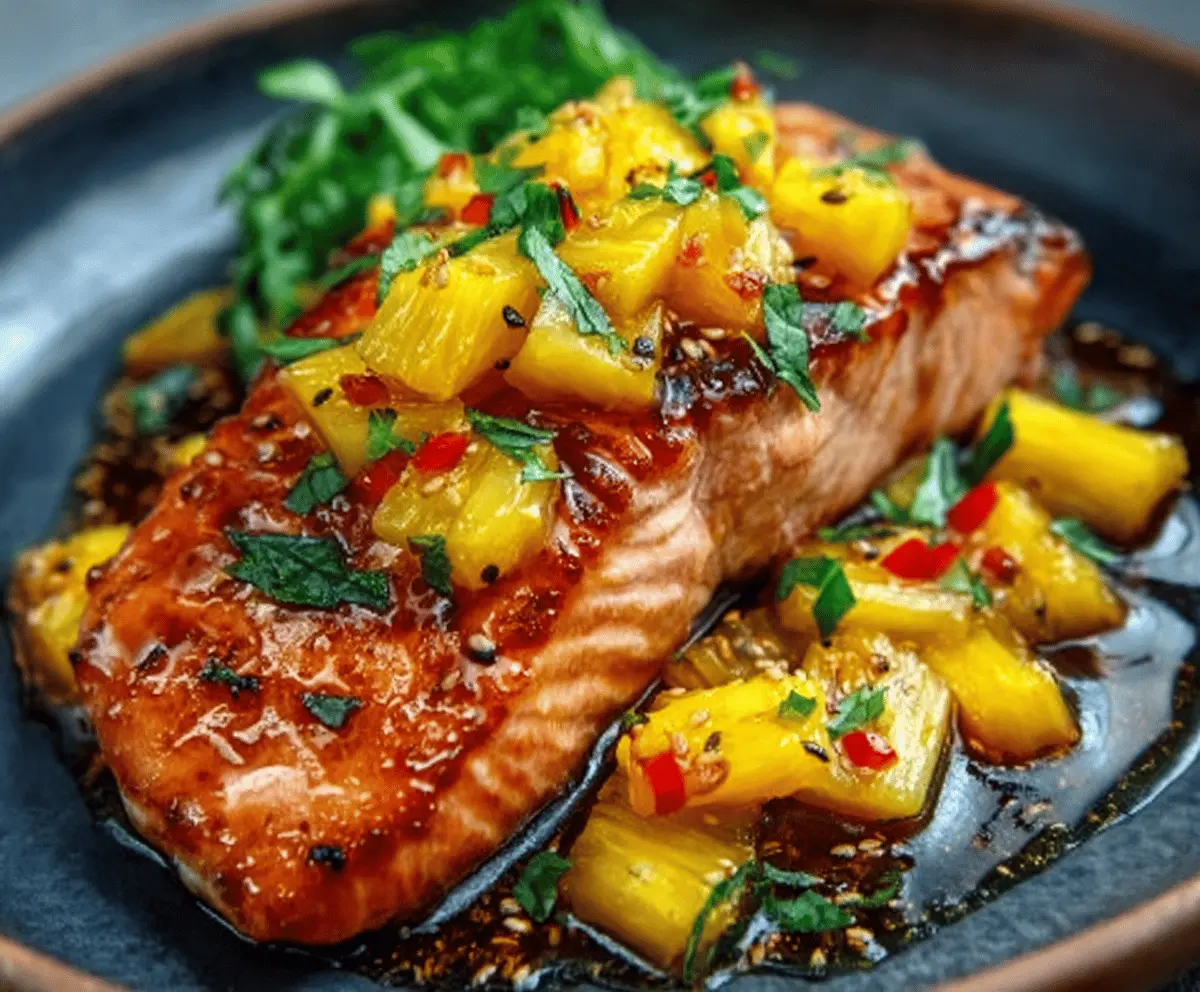 Irresistible Mango Teriyaki Salmon