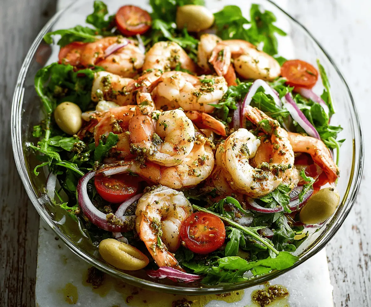Italian Olive Oil Shrimp Salad
