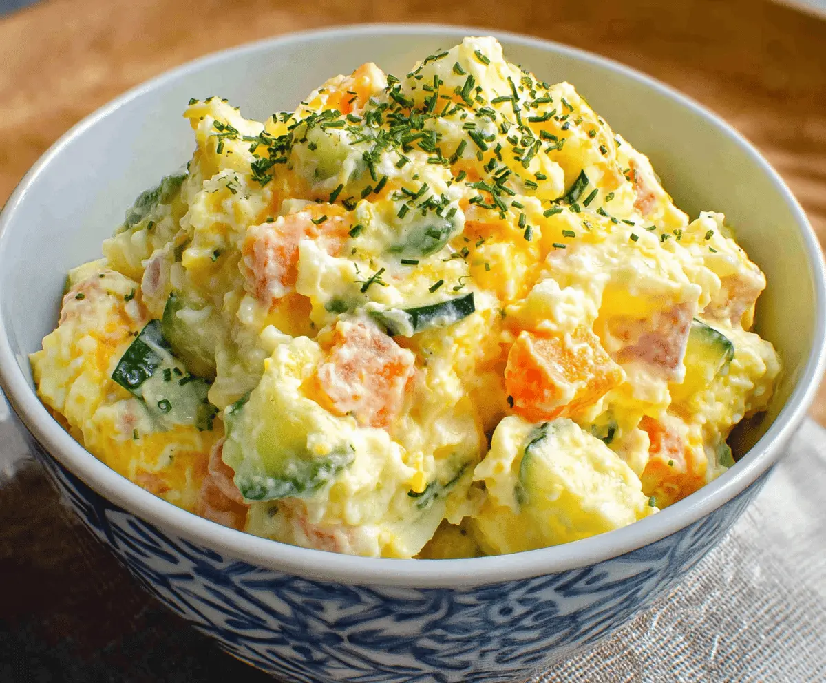 Easy Japanese Potato Salad Recipe