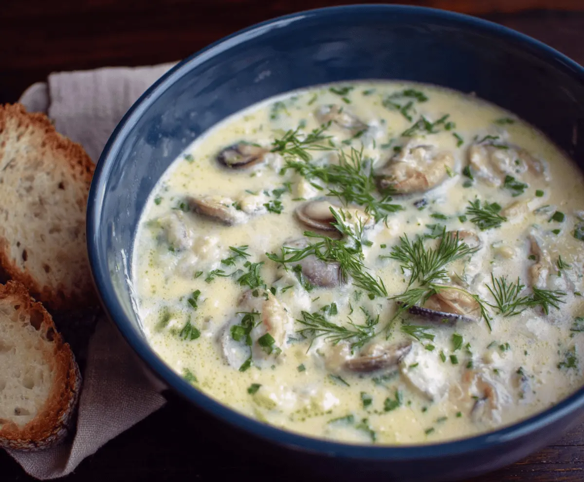 Easy Homemade Oyster Stew