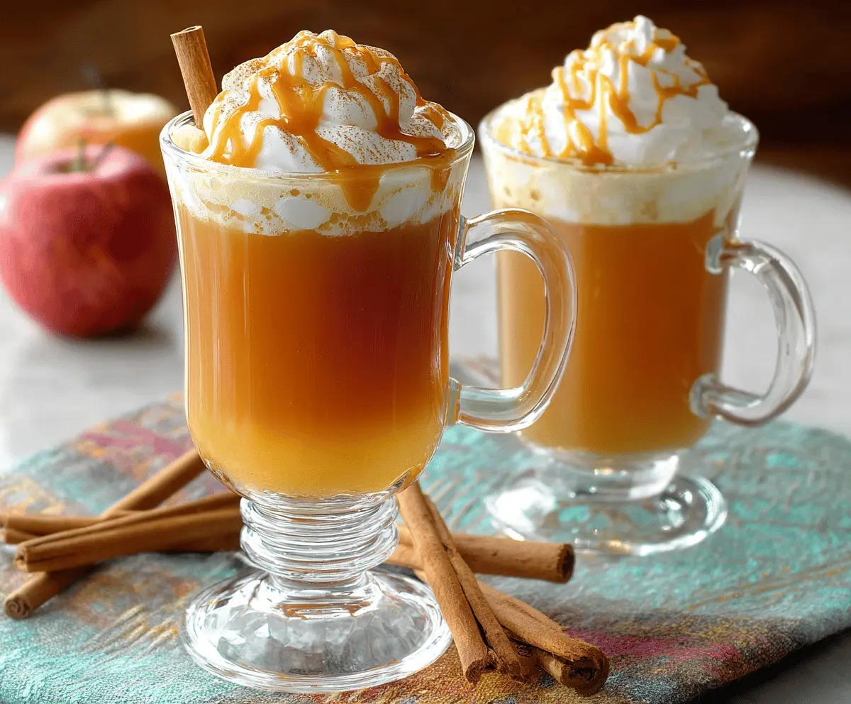 Easy Slow-Cooker Caramel Apple Cider