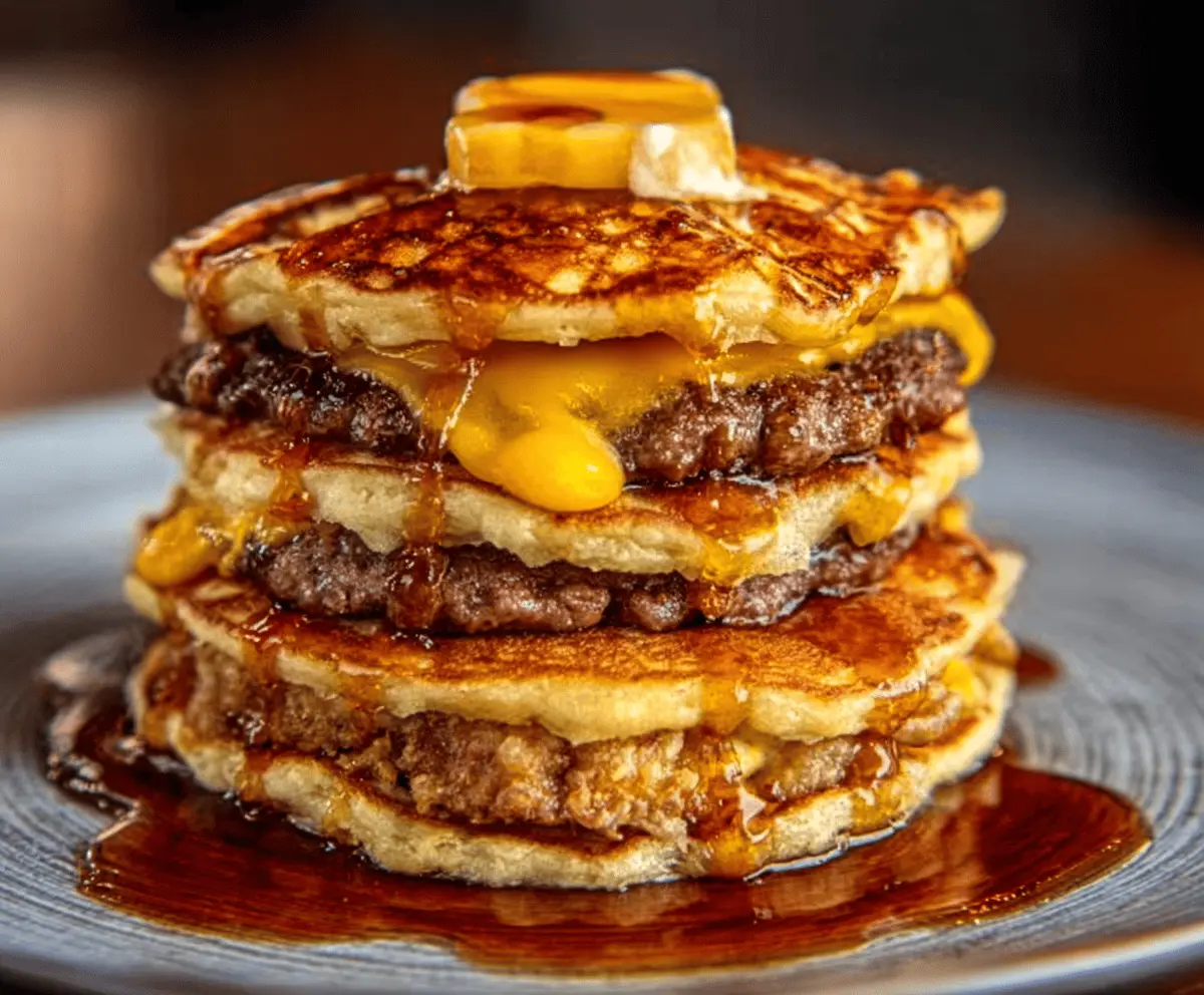 Smash Burger Pancakes - Tasty Twist