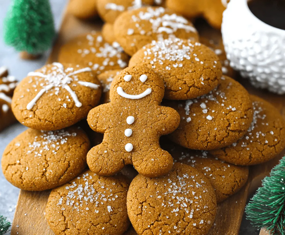 Soft Gingerbread Cookies Recipe