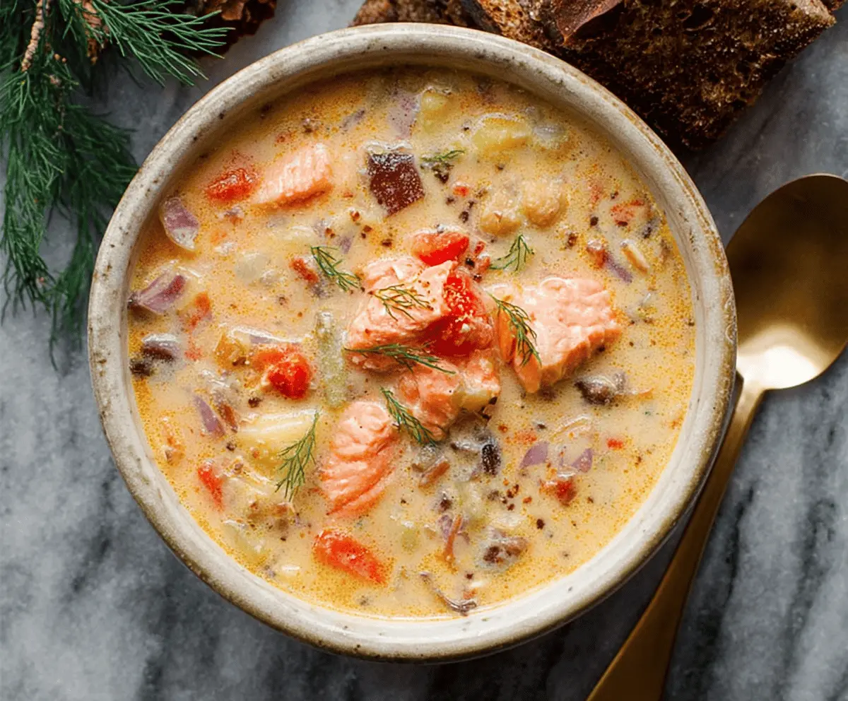 Easy Wild Salmon Chowder Recipe