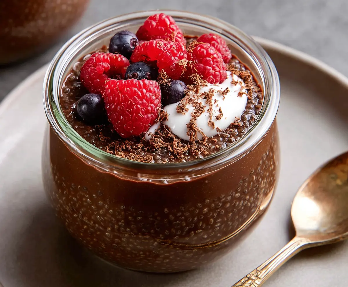 Easy Chocolate Chia Pudding Recipe