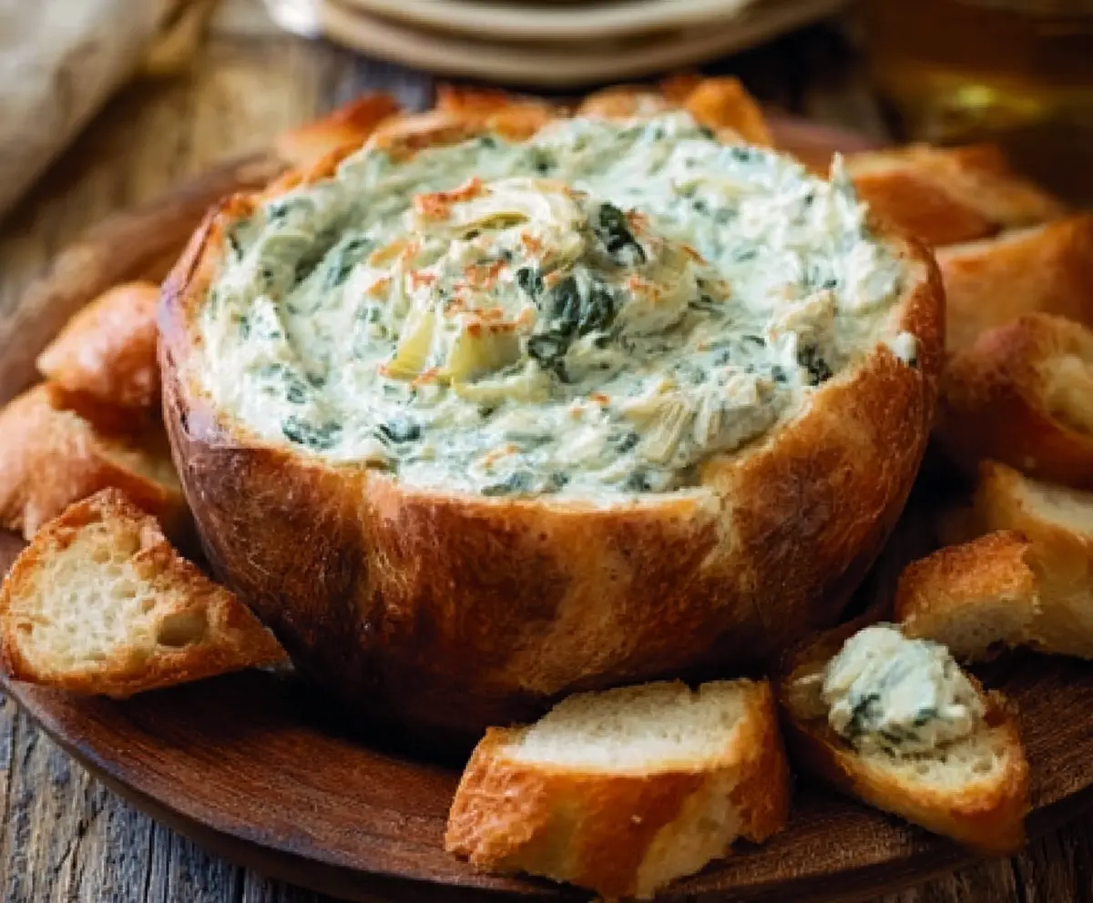 Creamy Spinach Artichoke Dip Recipe